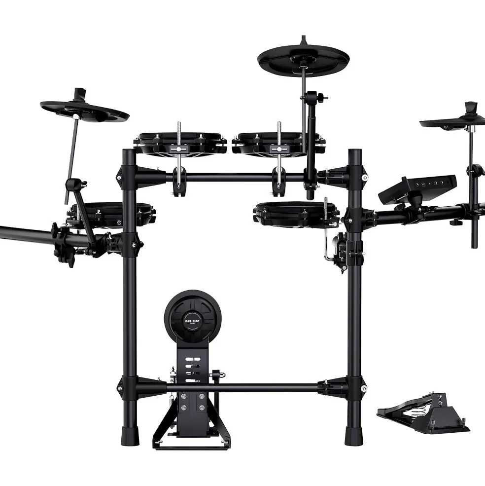 NUX DM-210 Mesh-Head Digital Drum Kit Black