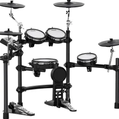 NUX DM-7X All-Remo Mesh-Head Digital Drum Kit Black