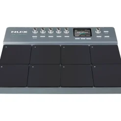 NUX DP-2000 Digital Percussion Pad with 8 Velocity Sensitive Pads, FX, and Bluetooth Black