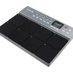 NUX DP-2000 Digital Percussion Pad with 8 Velocity Sensitive Pads, FX, and Bluetooth Black
