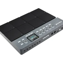 NUX DP-2000 Digital Percussion Pad with 8 Velocity Sensitive Pads, FX, and Bluetooth Black