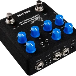 NUX Melvin Lee Davis Bass Preamp + DI Pedal Black
