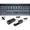 Oberheim OB-X8 Desktop Module With Sustain and Expression Pedals, Audio Cables