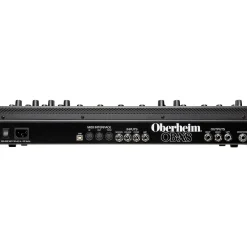 Oberheim OB-X8 Desktop Module With Sustain and Expression Pedals, Audio Cables