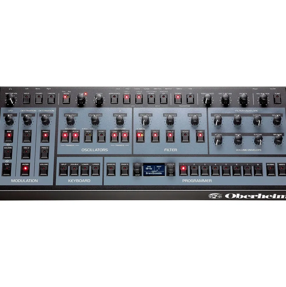 Oberheim OB-X8 Desktop Module With Headphones