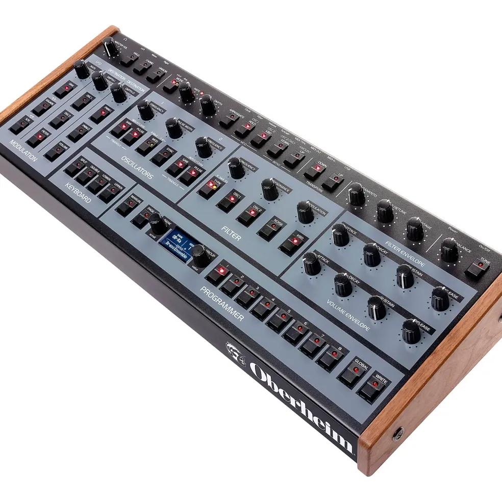 Oberheim OB-X8 Desktop Module With Headphones