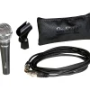 On-Stage AS420V2 Dynamic Handheld Microphone with 20' XLR Cable