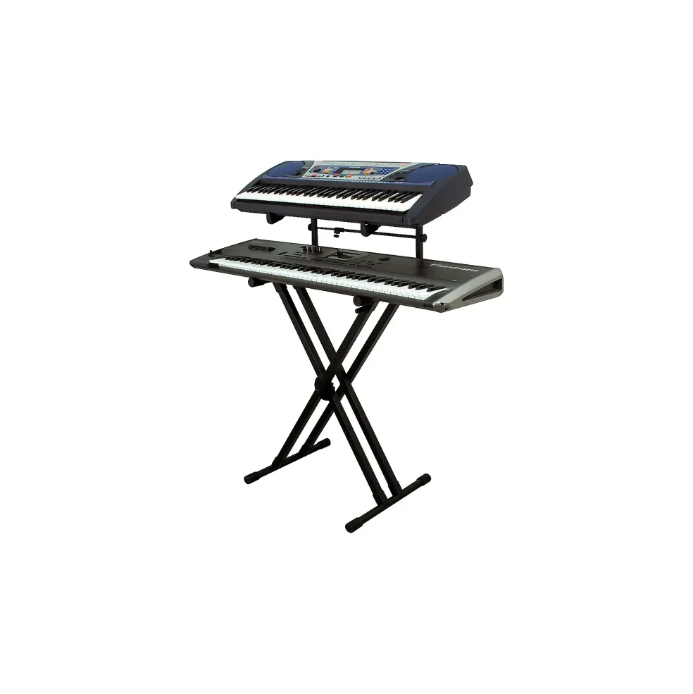 On-Stage Deluxe Heavy Duty X 2-Tier Keyboard Stand