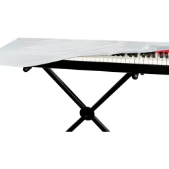 On-Stage Keyboard Dust Cover, White 88 Key