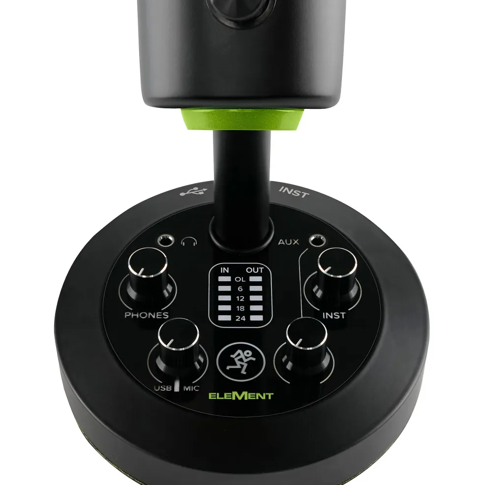 Open Box Mackie EM-CHROMIUM Premium USB Condenser Microphone with Built-in 2-Channel Mixer Level 2 197881102937