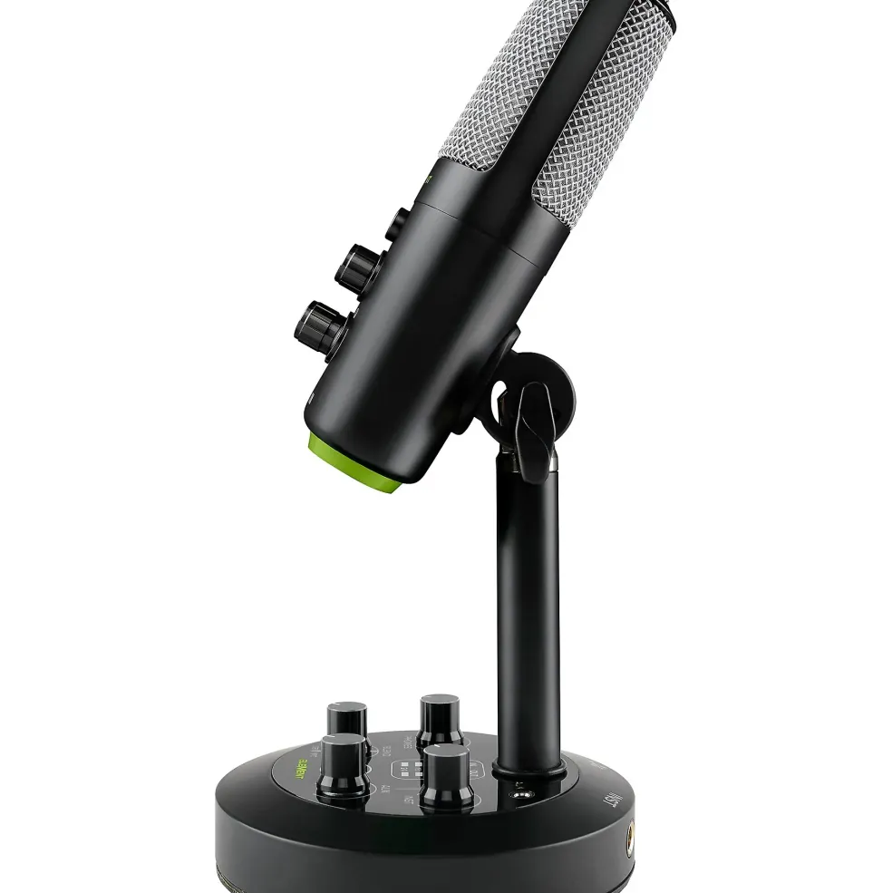 Open Box Mackie EM-CHROMIUM Premium USB Condenser Microphone with Built-in 2-Channel Mixer Level 2 197881102937