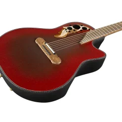 Ovation 2087GT Adamas Series Deep Contour Acoustic-Electric Guitar Reverse Red Burst