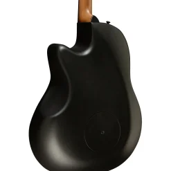 Ovation MD80-NWT-G Adamas Series Mid-Depth Contour Acoustic-Electric Guitar Natural Texture Woven Black