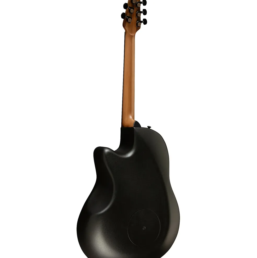 Ovation MD80-NWT-G Adamas Series Mid-Depth Contour Acoustic-Electric Guitar Natural Texture Woven Black