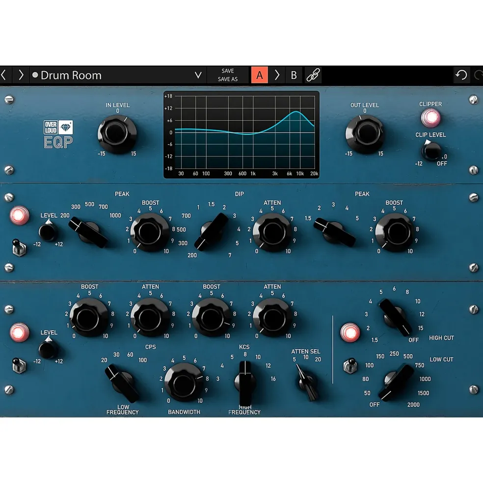 Overloud Gem EQP Passive Equalizer Plug-in