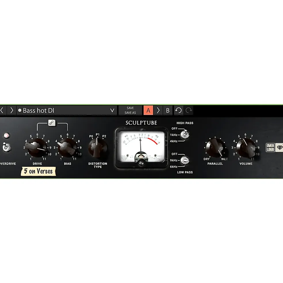 Overloud Sculptube Tube Coloration Plug-in
