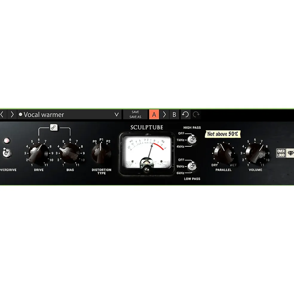 Overloud Sculptube Tube Coloration Plug-in