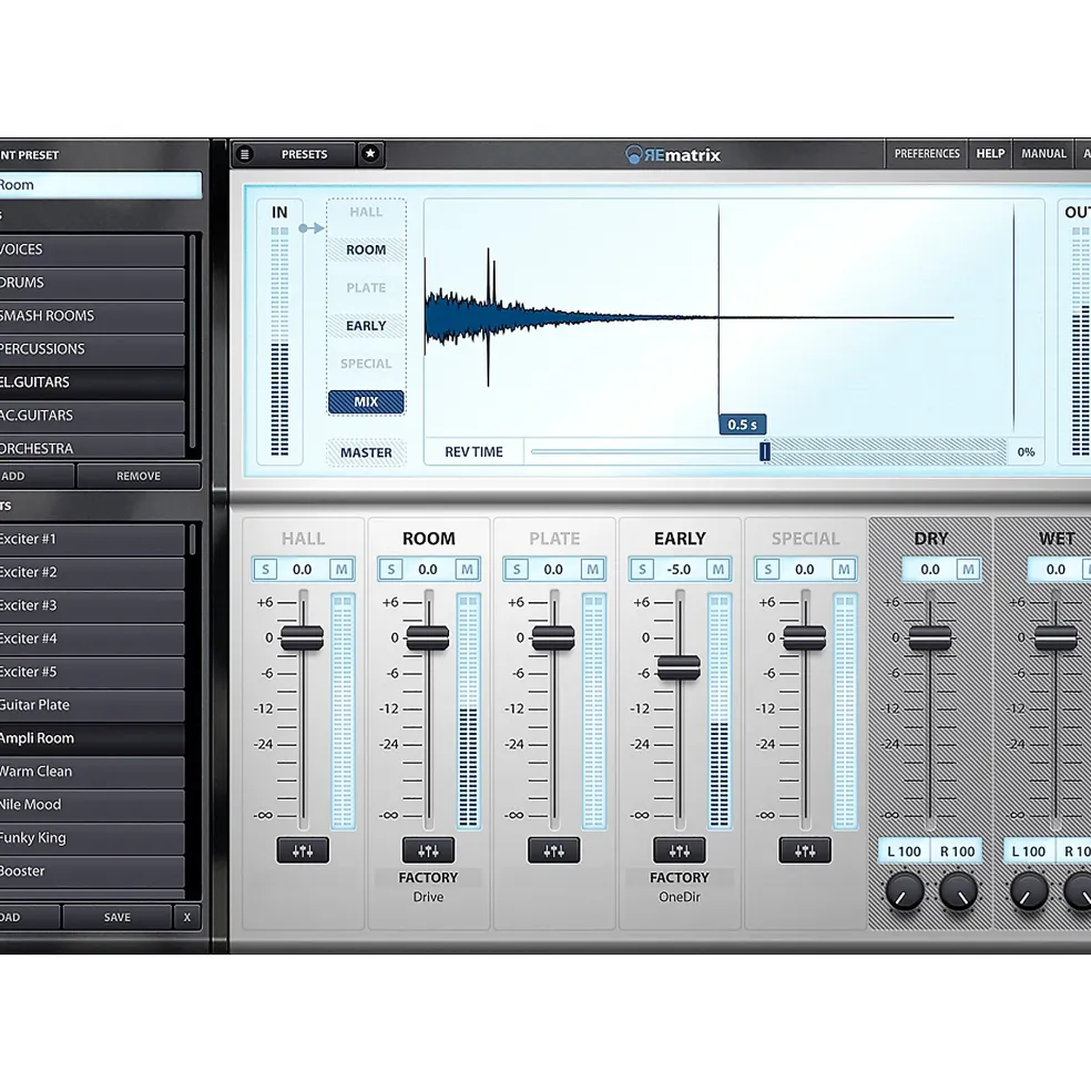 Overloud Upgrade from Factory IR Library to REmatrix Full (Download)