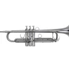 P. Mauriat PMT-51SP Series Intermediate Bb Trumpet Silver plated
