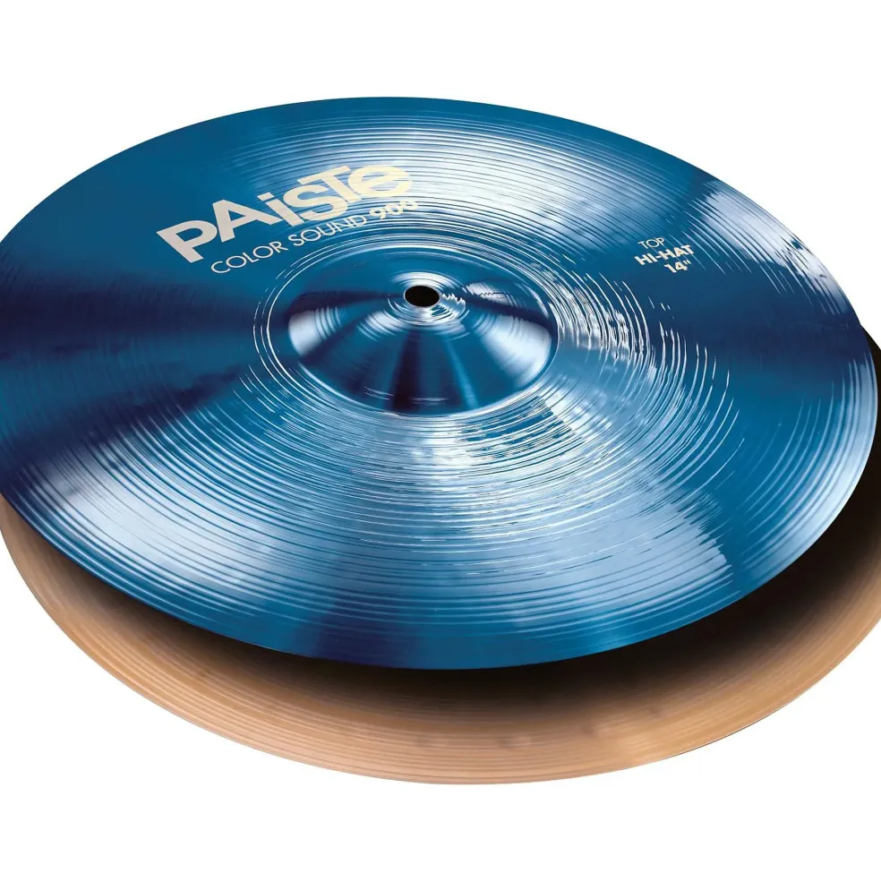 Paiste Colorsound 900 Hi Hat Cymbal Blue 14 in. Pair
