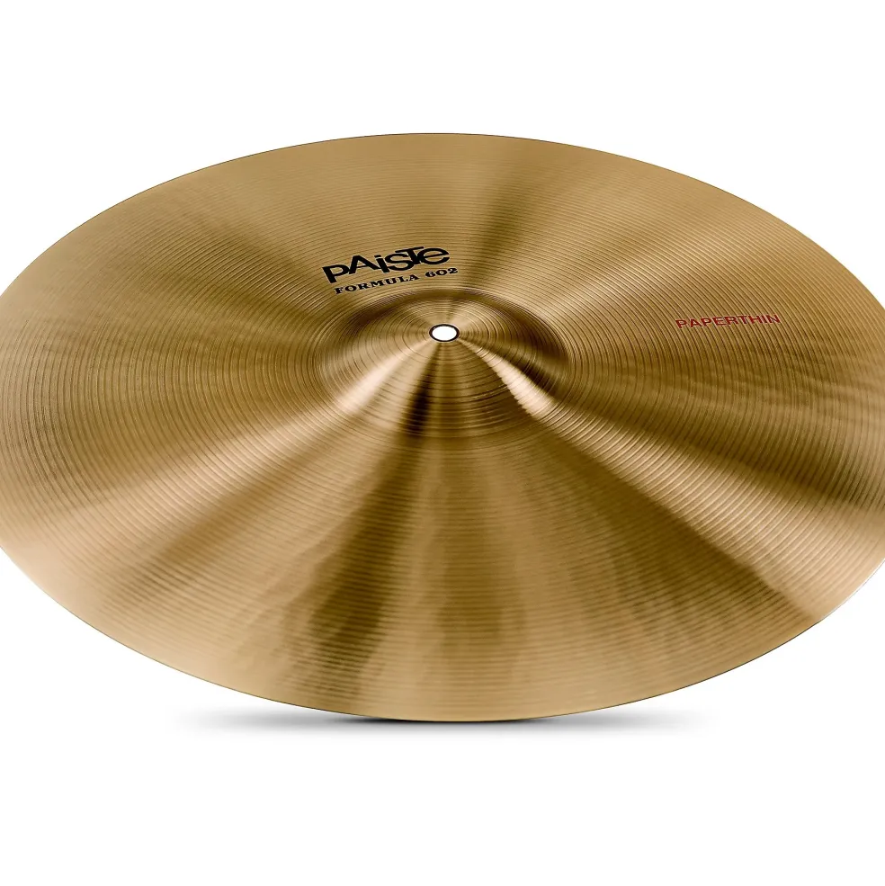 Paiste Formula 602 Classic Sounds Paperthin Crash Cymbal 20 in.