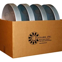 Panyard Jumbie Jam Educator's Steel Drum 4-Pack with Table Top Stands Silver