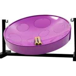 Panyard Jumbie Jam Steel Drum Kit with Table Top Stand Purple