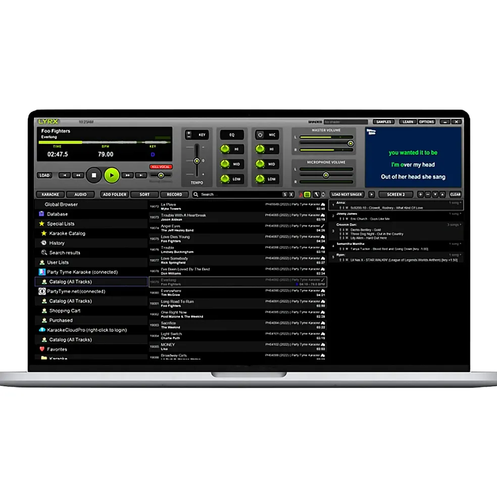 PCDJ LYRX Karaoke Software