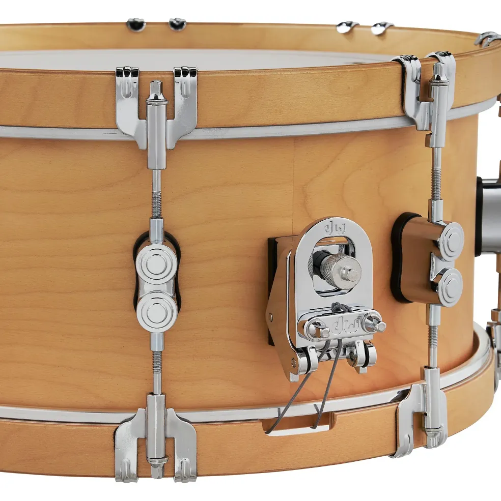 PDP by DW Concept Classic Snare Drum With Wood Hoops 14 x 6.5 in. Natural/Natural Hoops