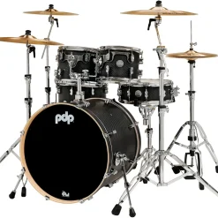 PDP by DW Concept Maple 4-Piece Shell Pack With Chrome Hardware Twisted Ivory