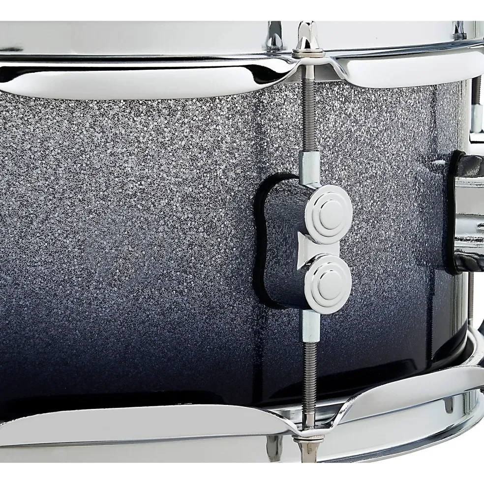 PDP by DW Concept Maple Series Snare Drum Silver to Black Sparkle Fade 5.5x14