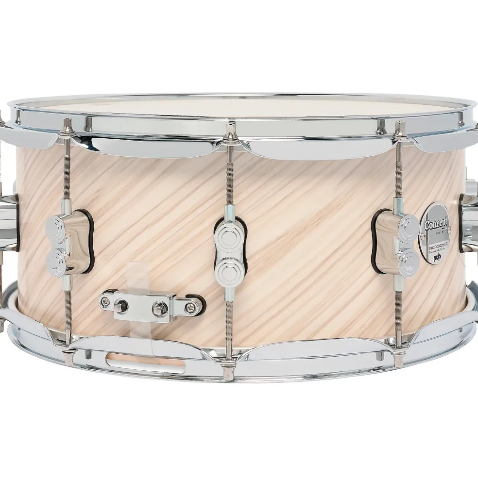 PDP by DW Concept Maple Snare Drum With Chrome Hardware 14 x 6.5 in. Twisted Ivory