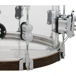 PDP by DW 25th Anniversary Clear Acrylic Snare Drum 14 x 6.5 in.