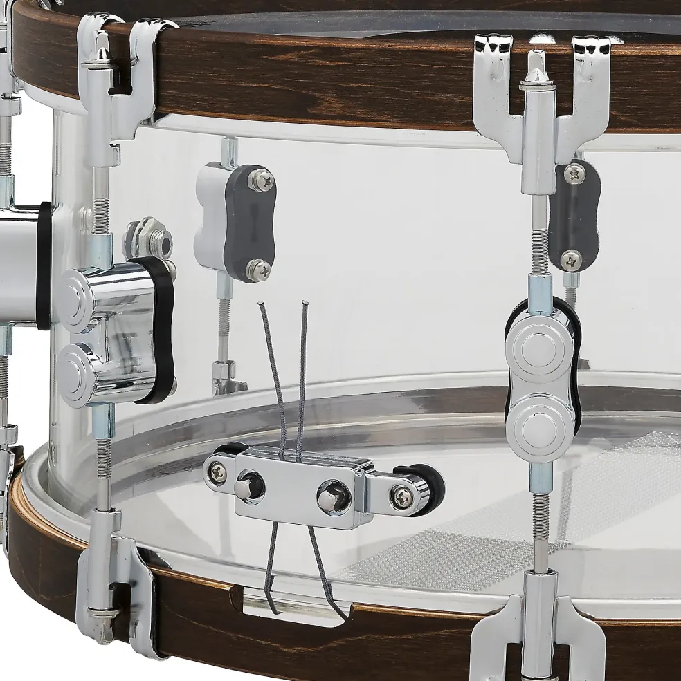 PDP by DW 25th Anniversary Clear Acrylic Snare Drum 14 x 6.5 in.