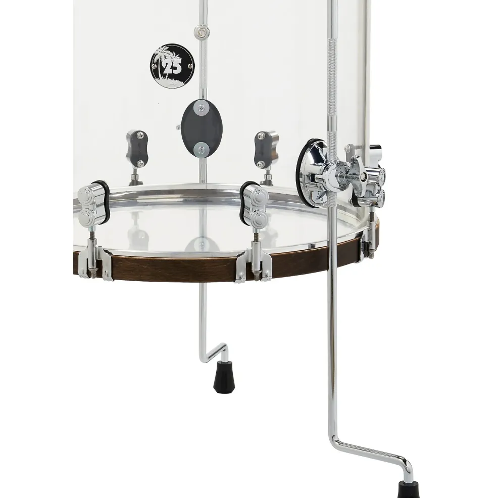 PDP by DW 25th Anniversary Clear Acrylic 4-Piece Shell Pack