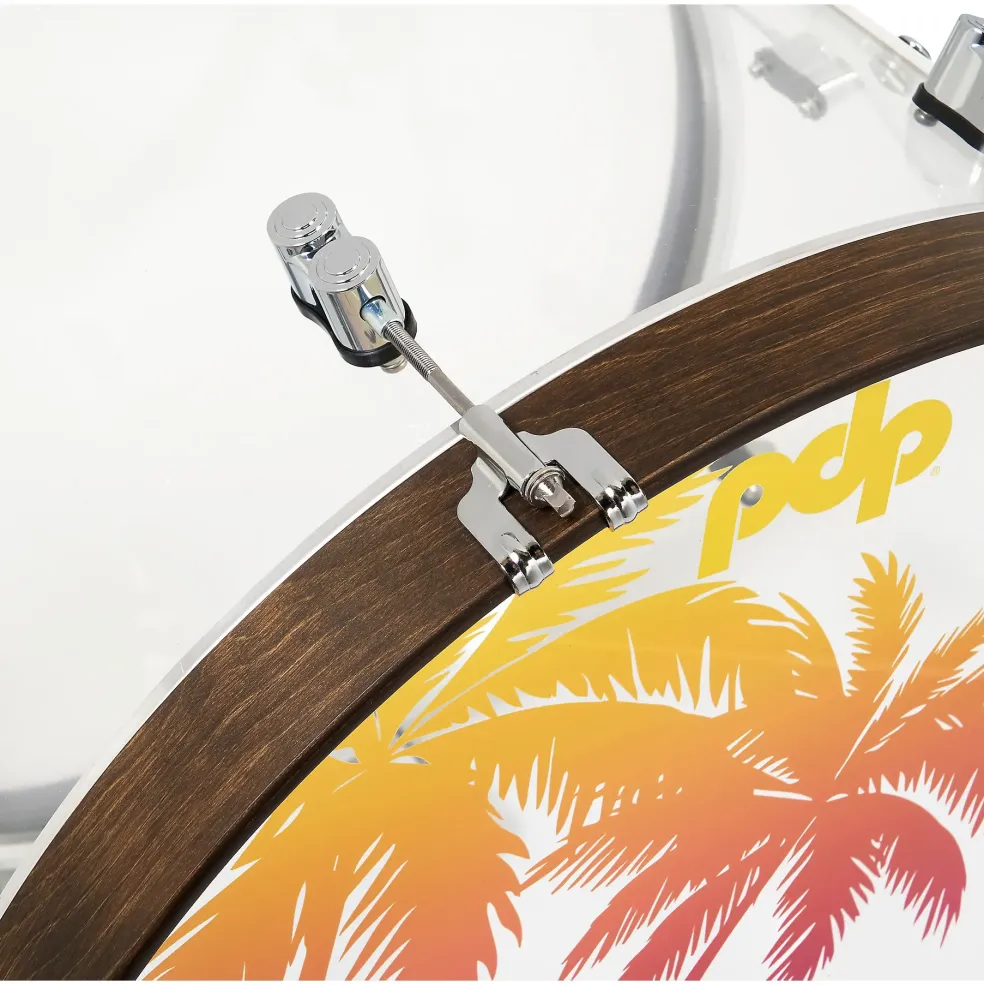 PDP by DW 25th Anniversary Clear Acrylic 4-Piece Shell Pack