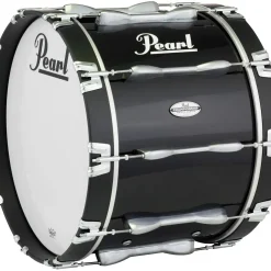 Pearl 32 x 14 in. Championship Maple Marching Bass Drum Midnight Black