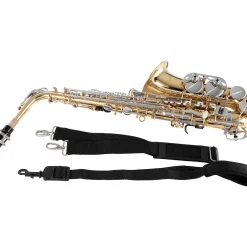 Pearl Belsona Alto Saxophone With ABS Case Gold Lacquer Nickel Plated Keys