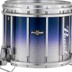 Pearl Championship CarbonCore Varsity FFX Marching Snare Drum Fade Bottom Finish 13 x 11 in. Green Silver #970