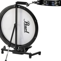 Pearl Compact Traveler 2-Piece Drum Kit With Bag Black