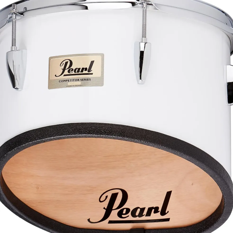 Pearl Competitor Series Individual Marching Toms 12 in. White