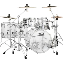 Pearl Crystal Beat 5-Piece Shell Pack Ultra Clear