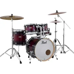 Pearl Decade Maple 5-Piece Shell Pack With 20" Bass Drum Gloss Deep Red Burst