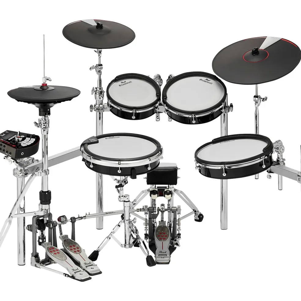 Pearl e/MERGE e/TRADITIONAL Electronic Drum Set Powered by KORG Jet Black
