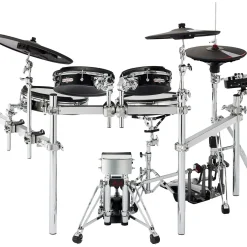 Pearl e/MERGE e/TRADITIONAL Electronic Drum Set Powered by KORG Jet Black
