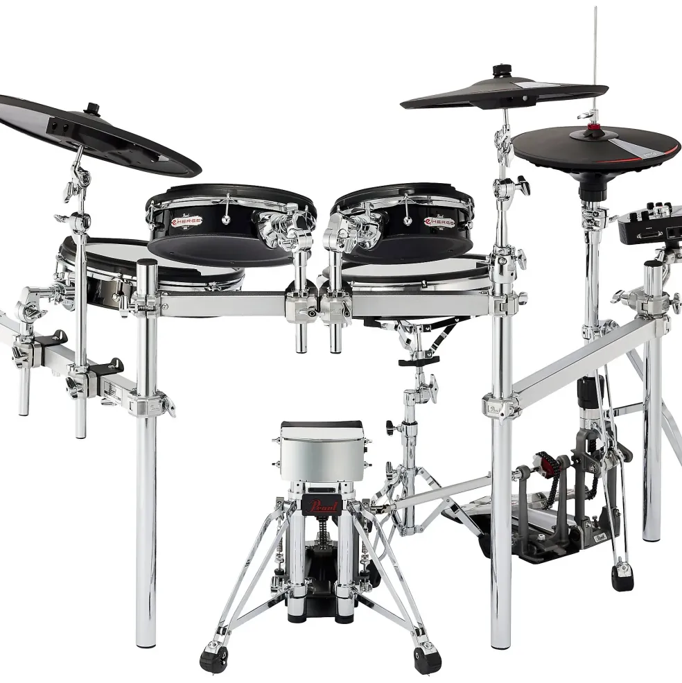 Pearl e/MERGE e/TRADITIONAL Electronic Drum Set Powered by KORG Jet Black