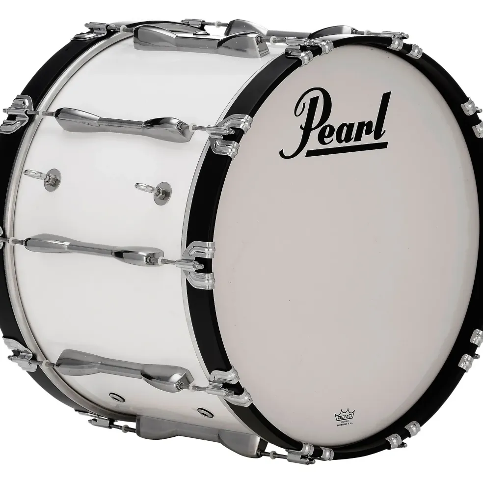 Pearl Finalist 20" Bass Drum 20 x 14 in. Pure White