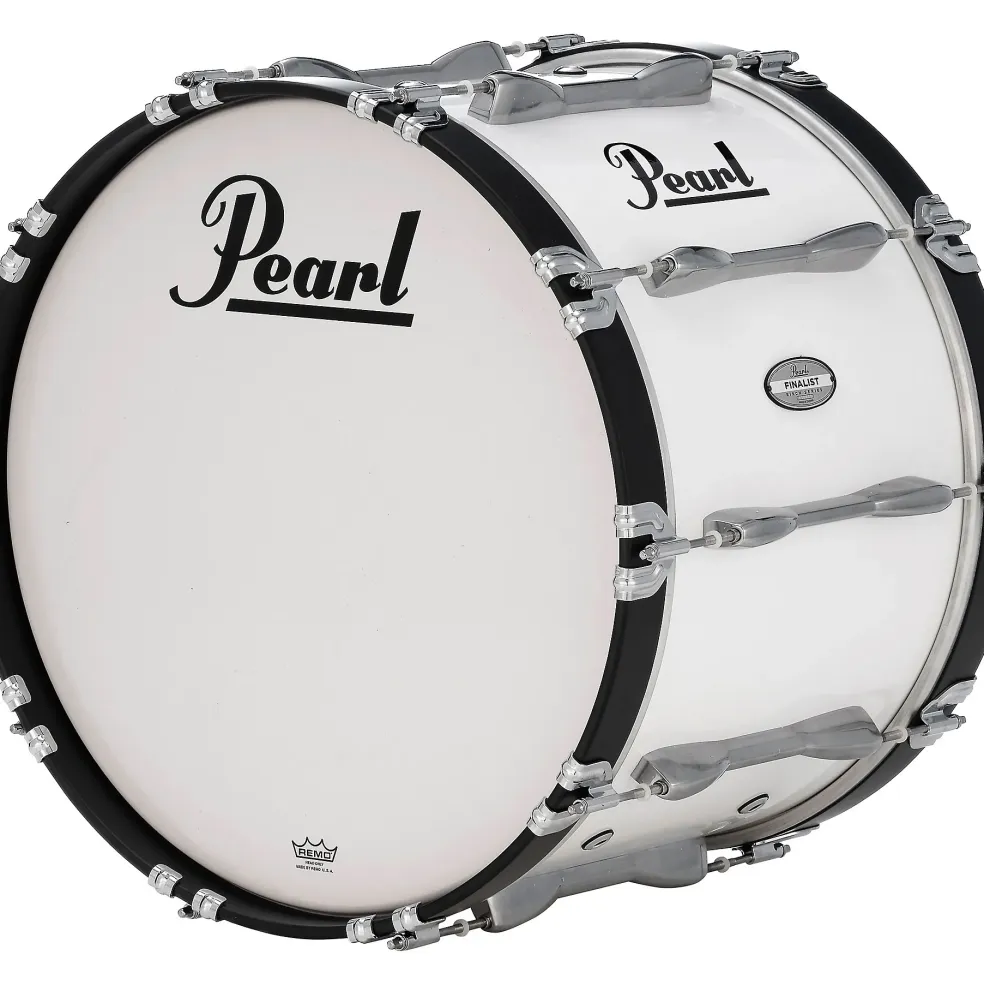 Pearl Finalist 20" Bass Drum 20 x 14 in. Pure White