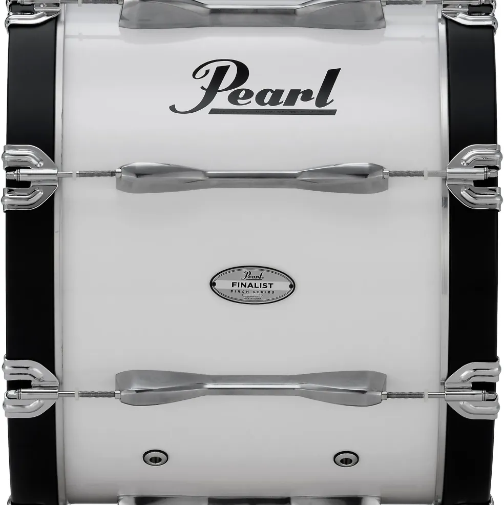 Pearl Finalist 18" Bass Drum 18 x 14 in. Pure White