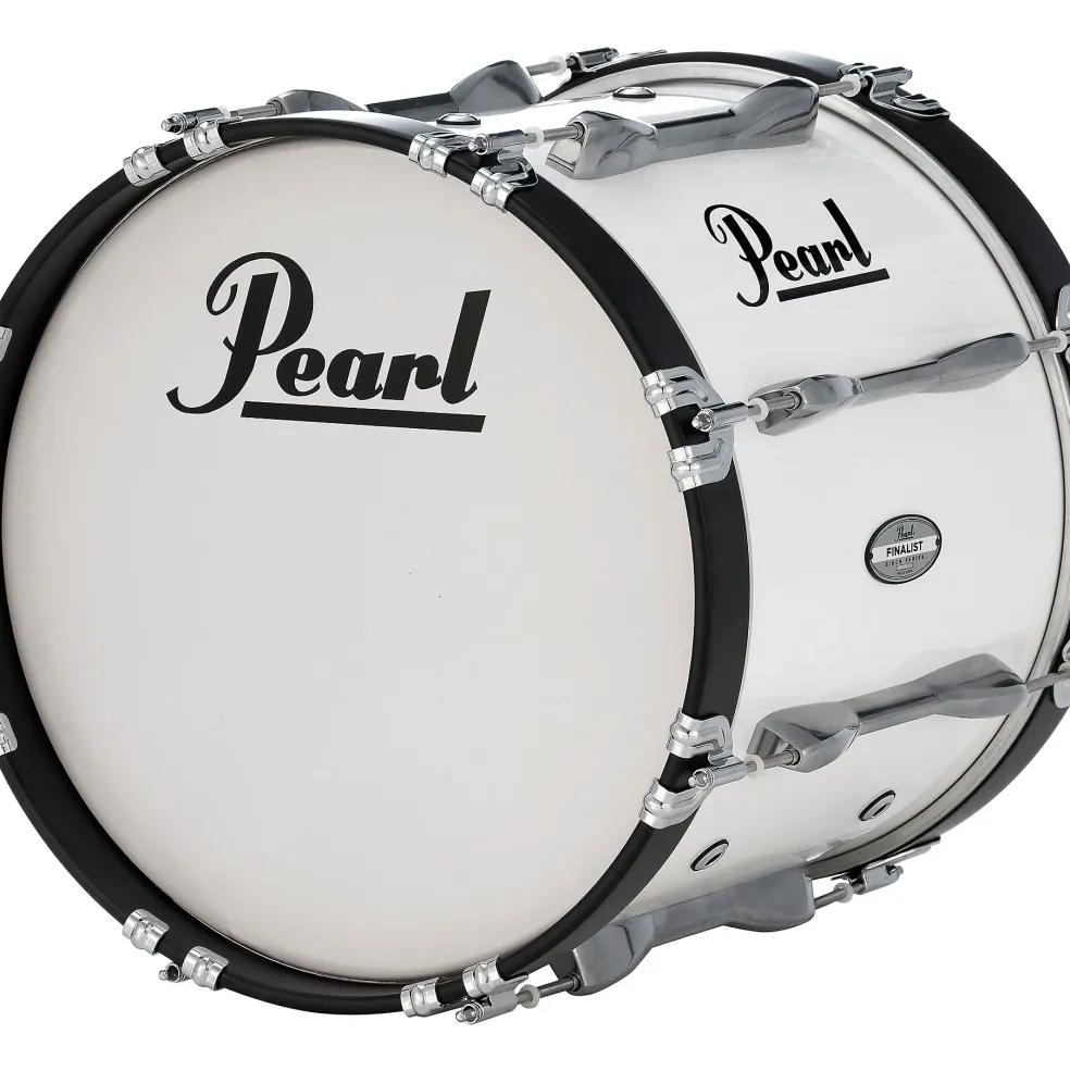 Pearl Finalist 16" Bass Drum 16 x 14 in. Pure White
